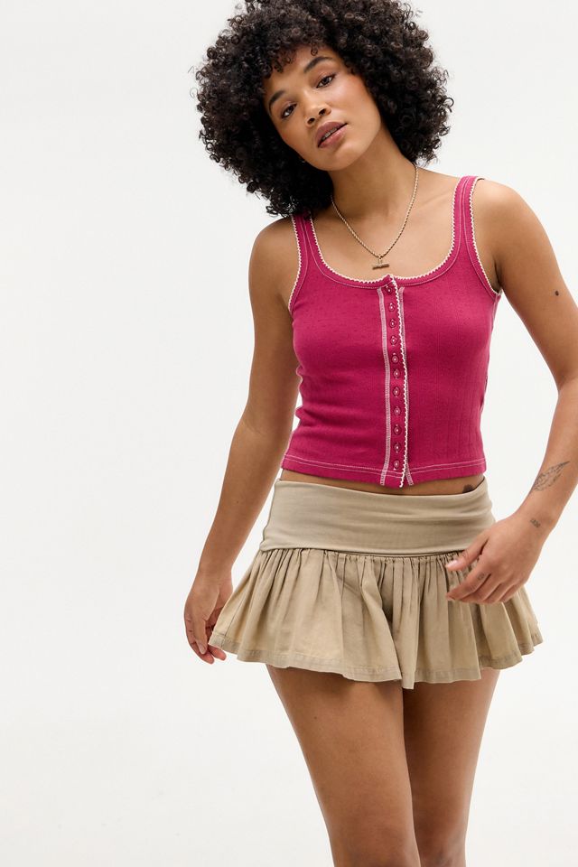 BDG Maeve Button-Through Top #2