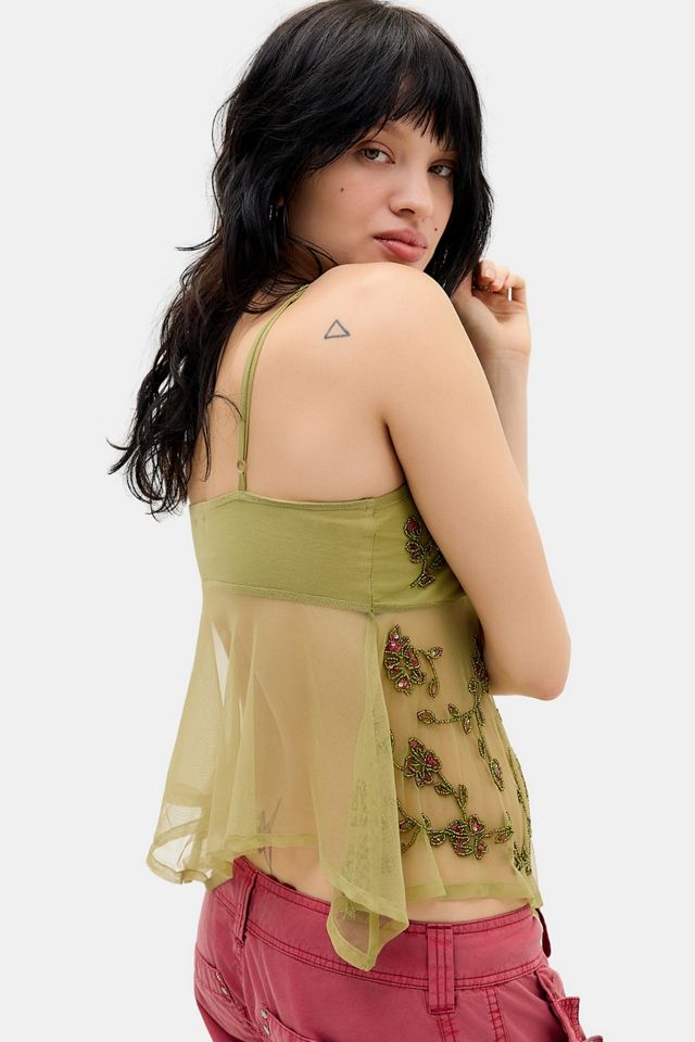 Kimchi Blue Haut Babydoll Celia orné #3