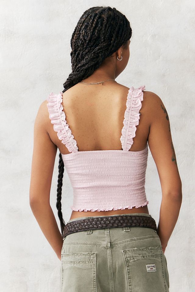 UO Sydney Shirred Top  #3