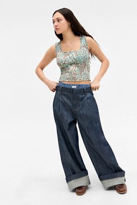 Top stampato Sienna Kimchi Blue