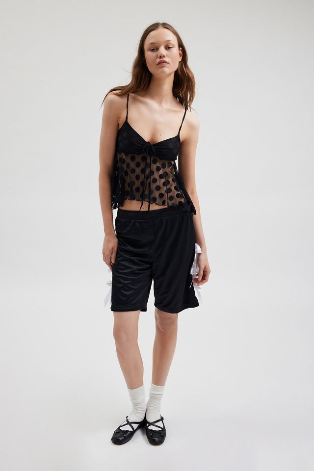 Kimchi Blue Dot Mesh Cami Top #2