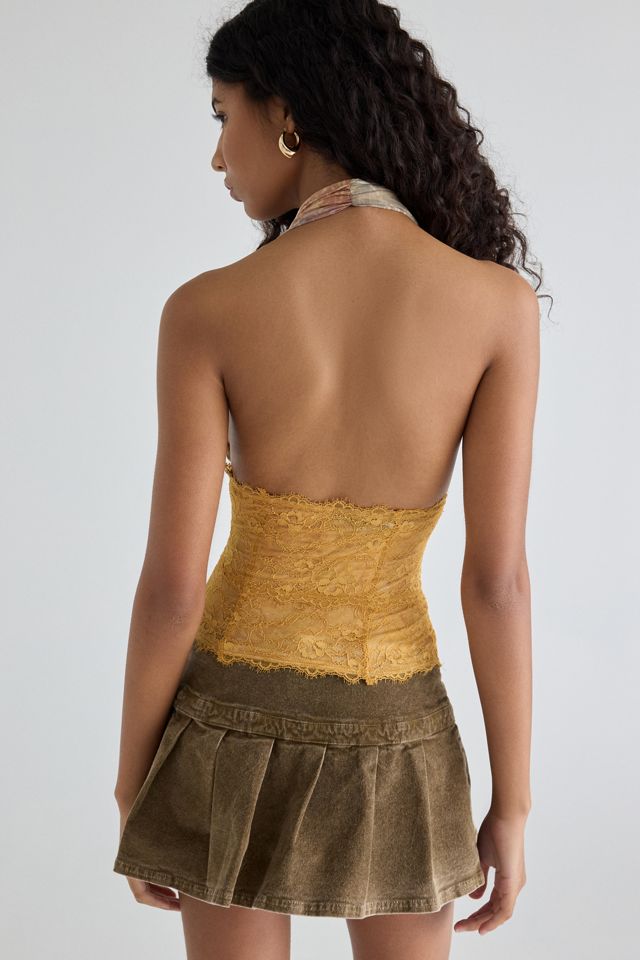 UO Party For You Lace Halter Top #4