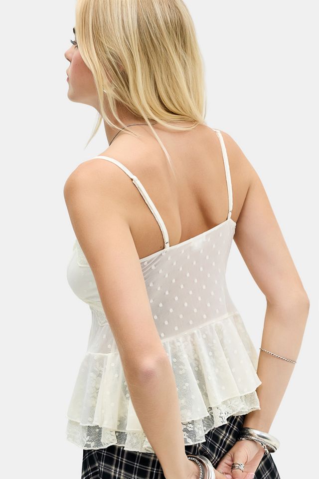 Kimchi Blue Ella Mesh Cami Top #3