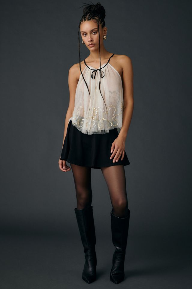 Kimchi Blue Bright Eyes Sheer Top #2