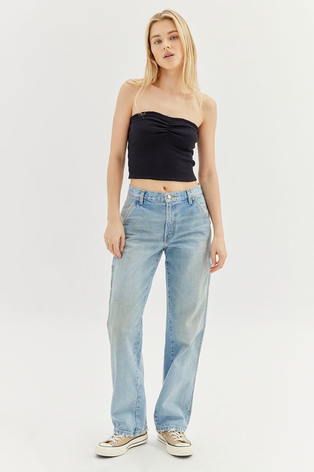 UO Pinch Front Ruched Boob Tube #1