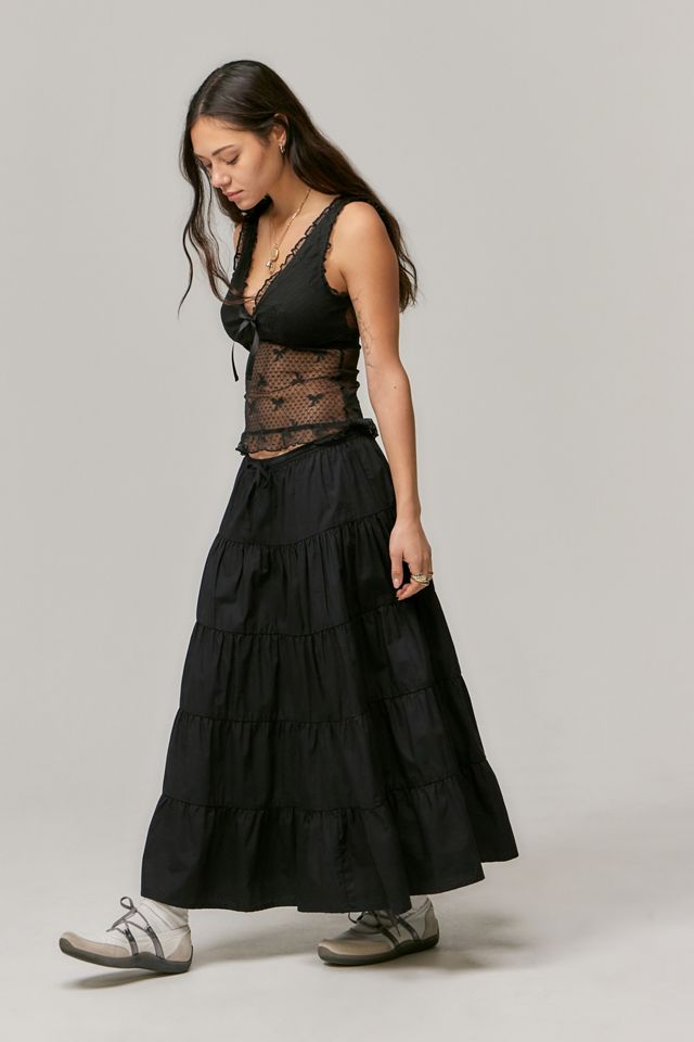 Kimchi Blue Harlene Bow Mesh Cami Top #2