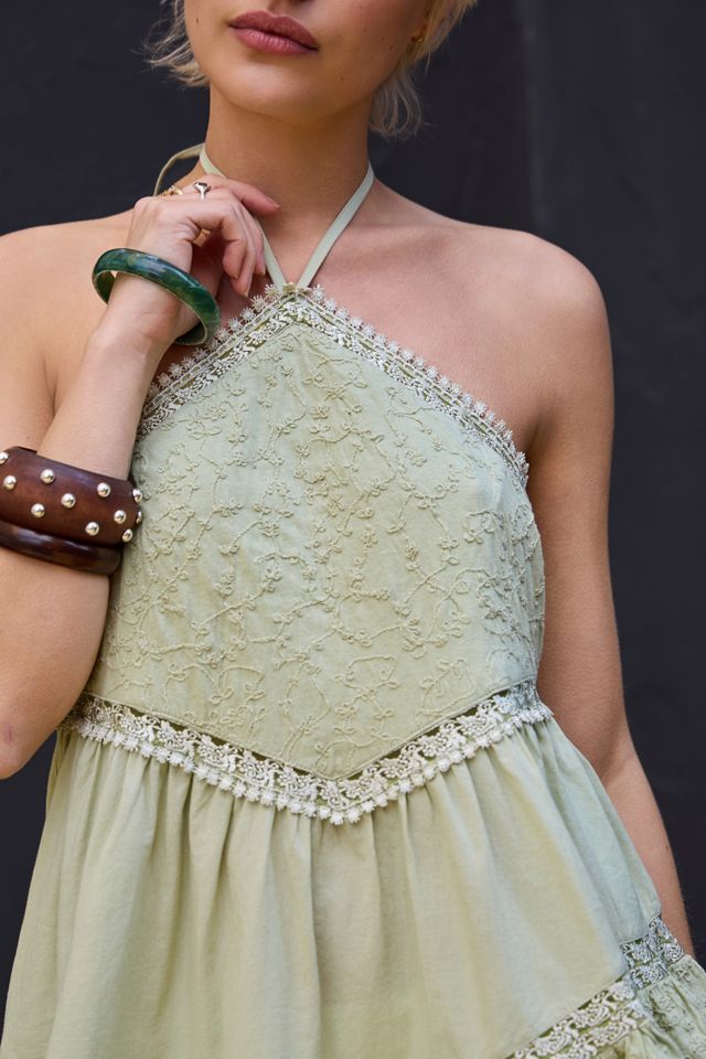 Kimchi Blue Lauri Asymmetrisches Neckholder-Tunika-Top #2