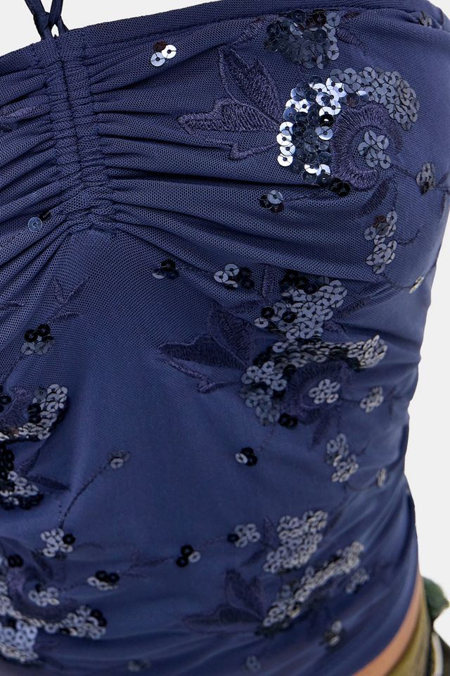Kimchi Blue Nova Embellished Halter Top #3