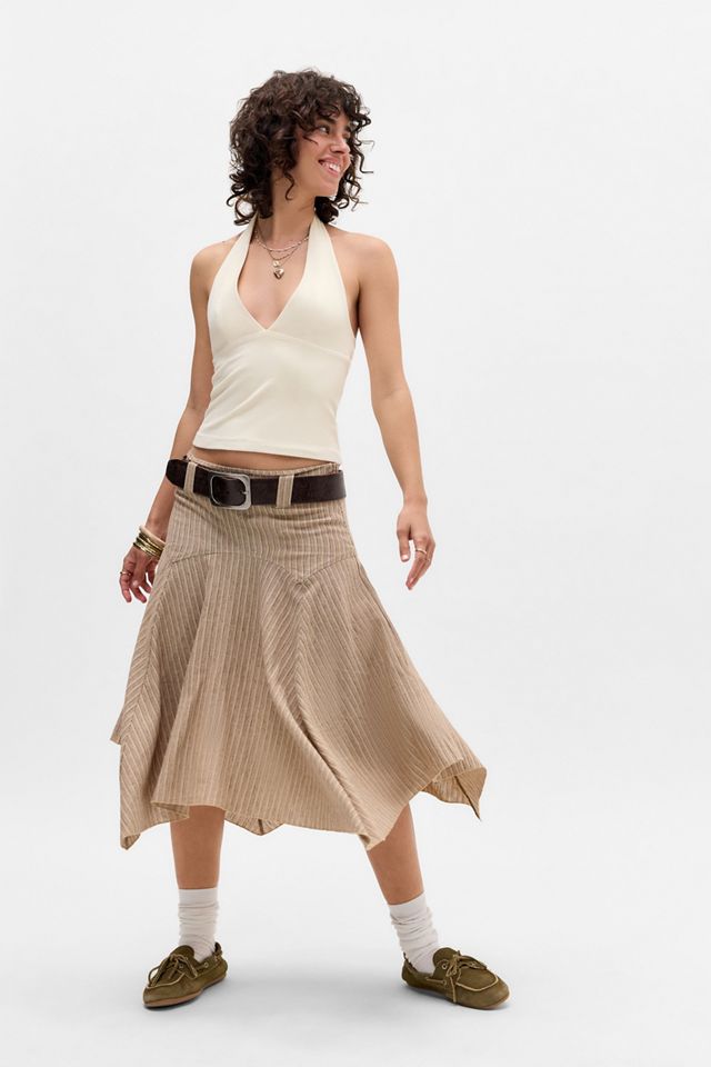 UO Hattie Washed Halterneck Top #2