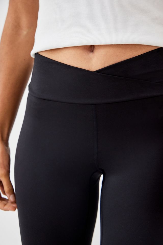 iets frans... Leggings à Devant en V #1