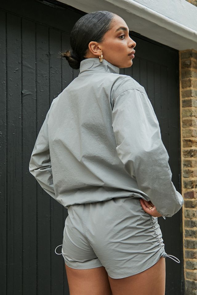 iets frans... Grey Windbreaker Jacket #3
