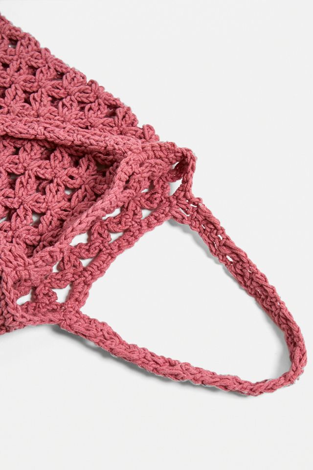UO Mini Macrame Tote Bag #3