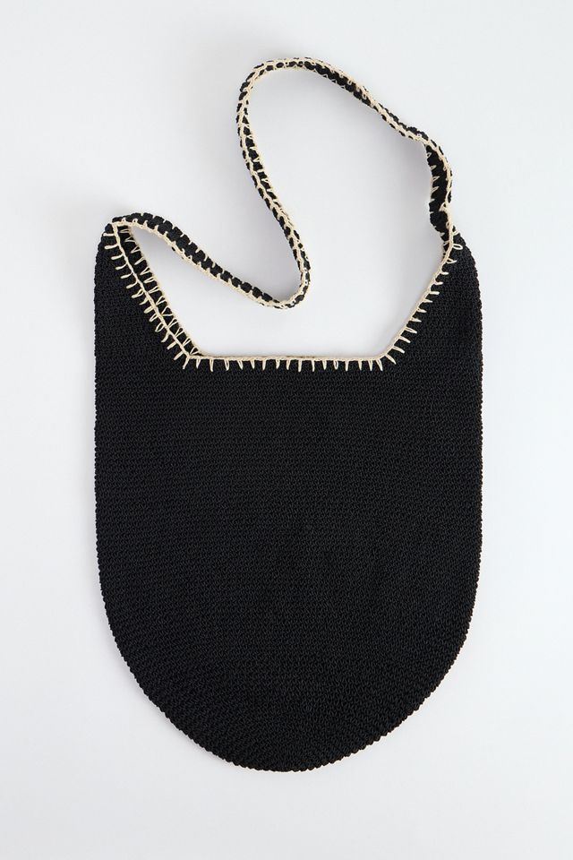 Borsa a Tracolla UO con Motivo Macramè #4