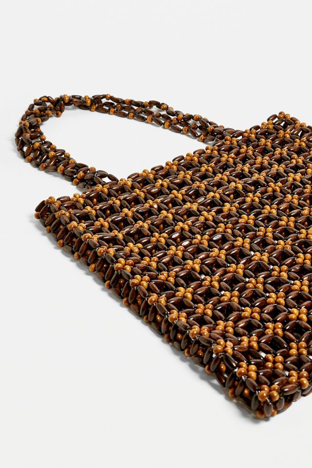 UO Wooden Beaded Tote #1