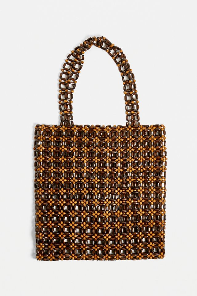 UO Wooden Beaded Tote #4