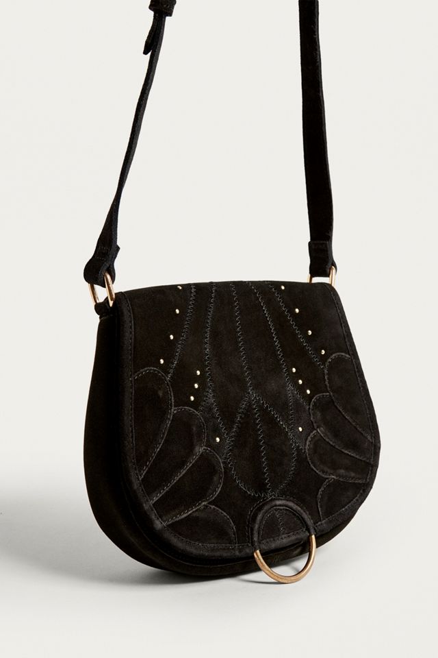 UO Suede Ring Saddle Crossbody #3