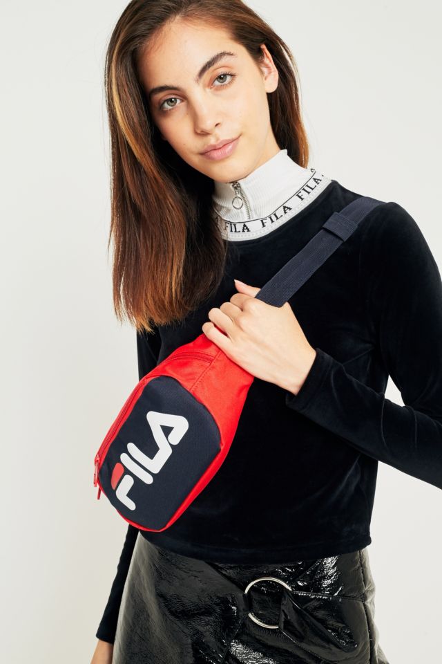 Red fila bag on sale