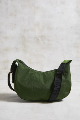 BAMQ | PU-gecoat R-PET 600D halve maan sling tas