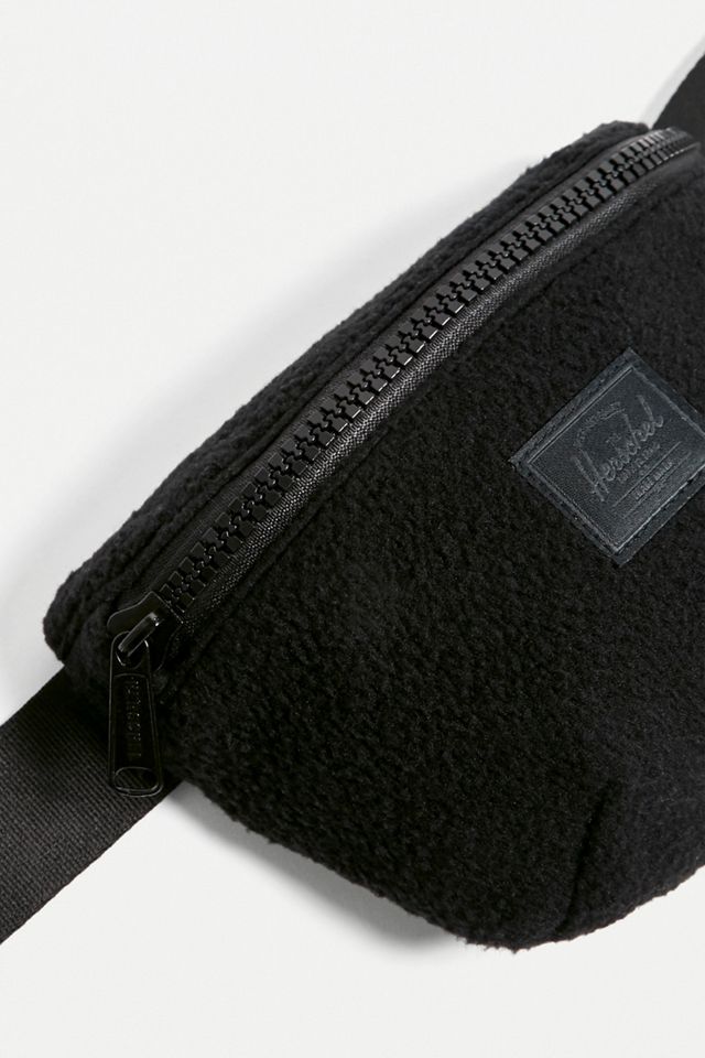 Herschel Supply Co. - Sac banane Fourteen en polaire douce noir #3