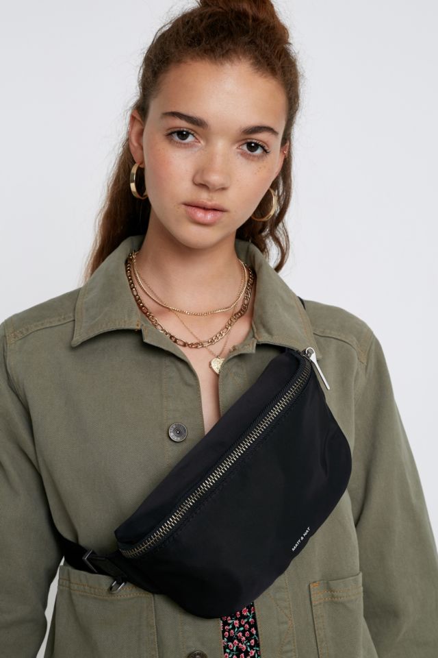 Matt & Nat Vie Black Bum Bag | Urban Outfitters UK