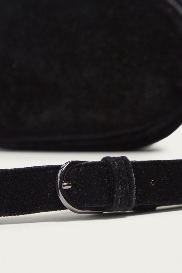 Rounded Velvet Bum Bag #5