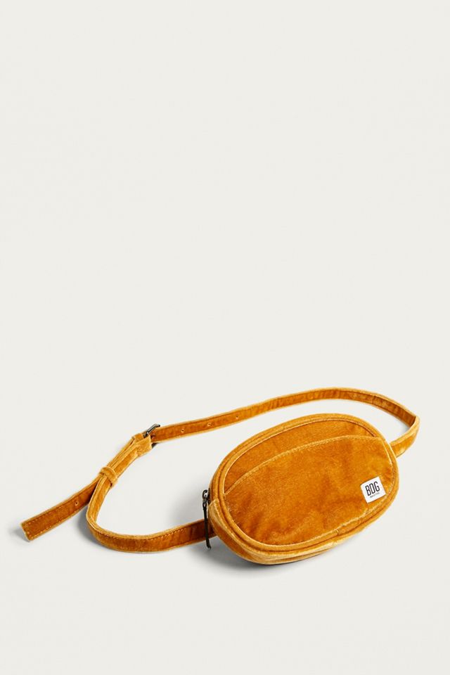 BDG Rounded Velvet Bum Bag #1