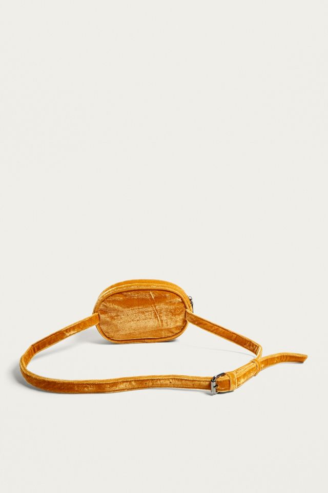 BDG Rounded Velvet Bum Bag #3