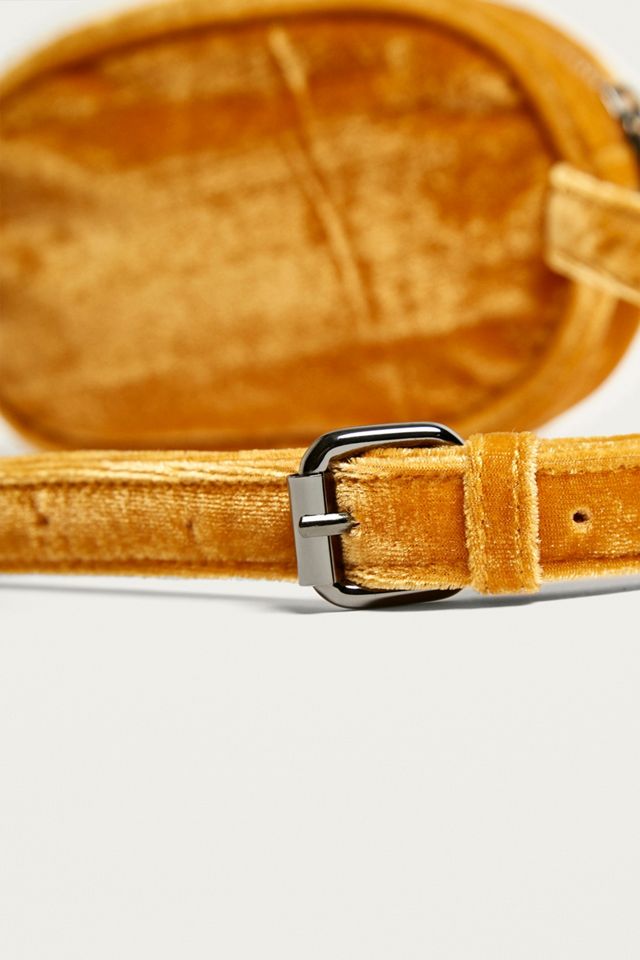 BDG Rounded Velvet Bum Bag #4