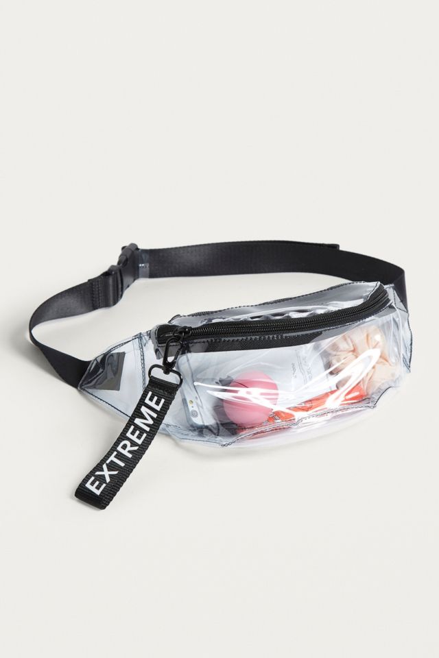 Translucent bum bag sale