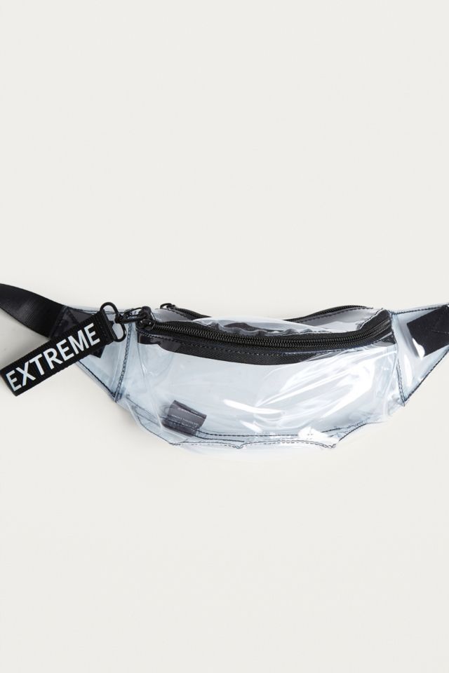 UO Clear Plastic Extreme Bum Bag