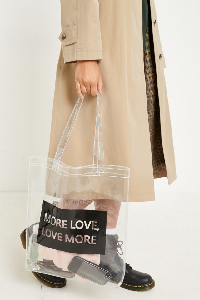 Urban outfitters see through on sale bag