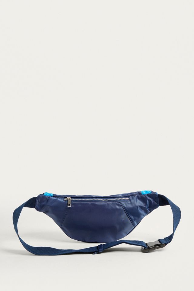 UO Nylon Colourblock Oversized Bum Bag - Navy #3