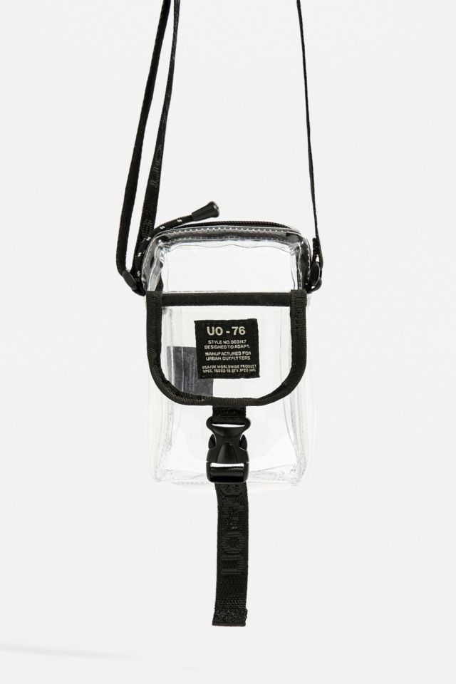 UO Plastic Clip Transparent Crossbody