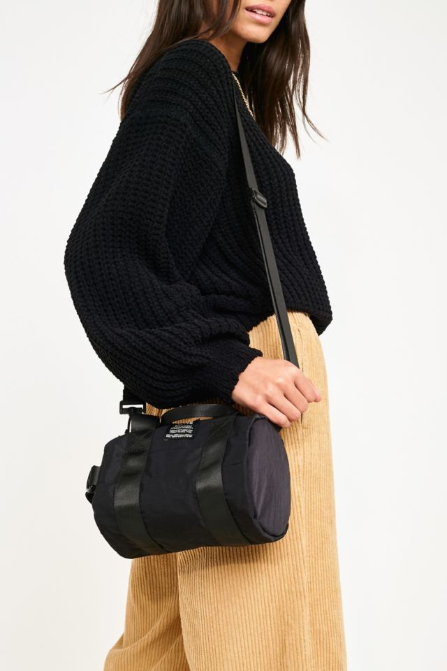 Small nylon barrel bag sale