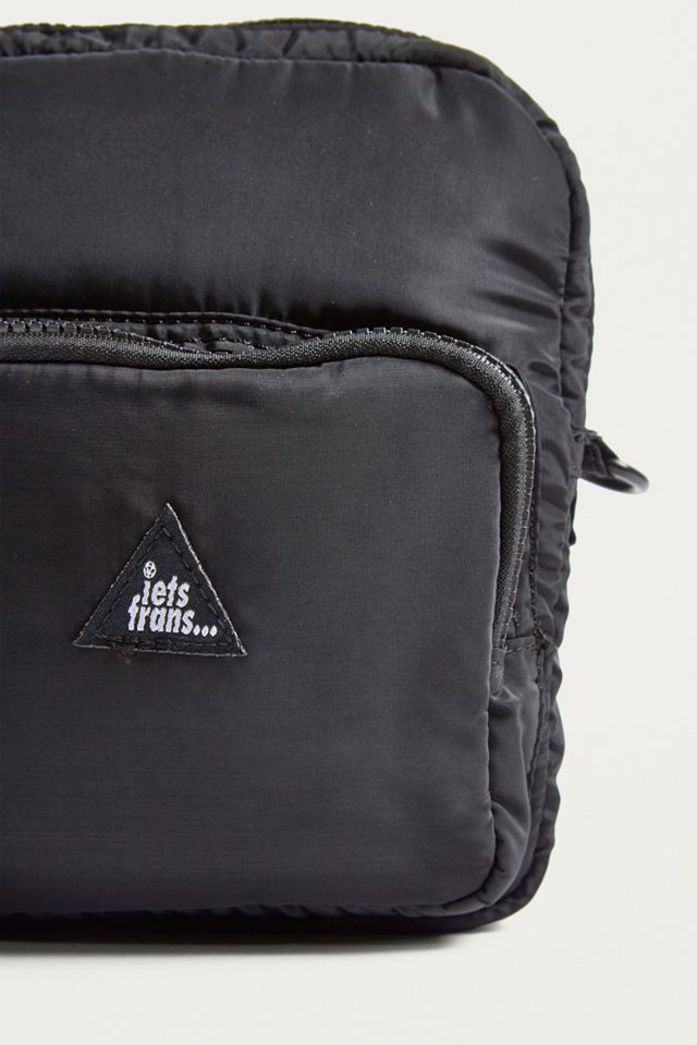 iets frans… Black Nylon Crossbody Bag #2