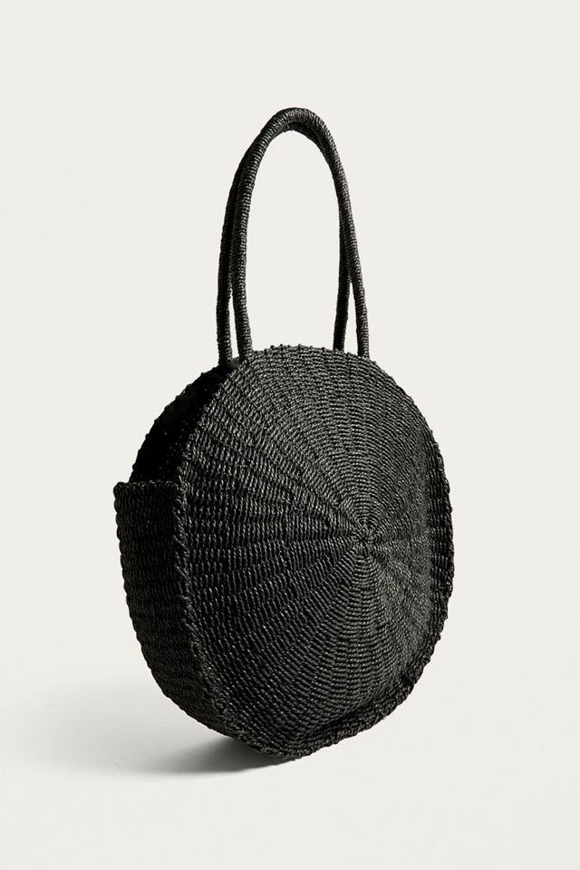 UO Round Straw Tote Bag #2