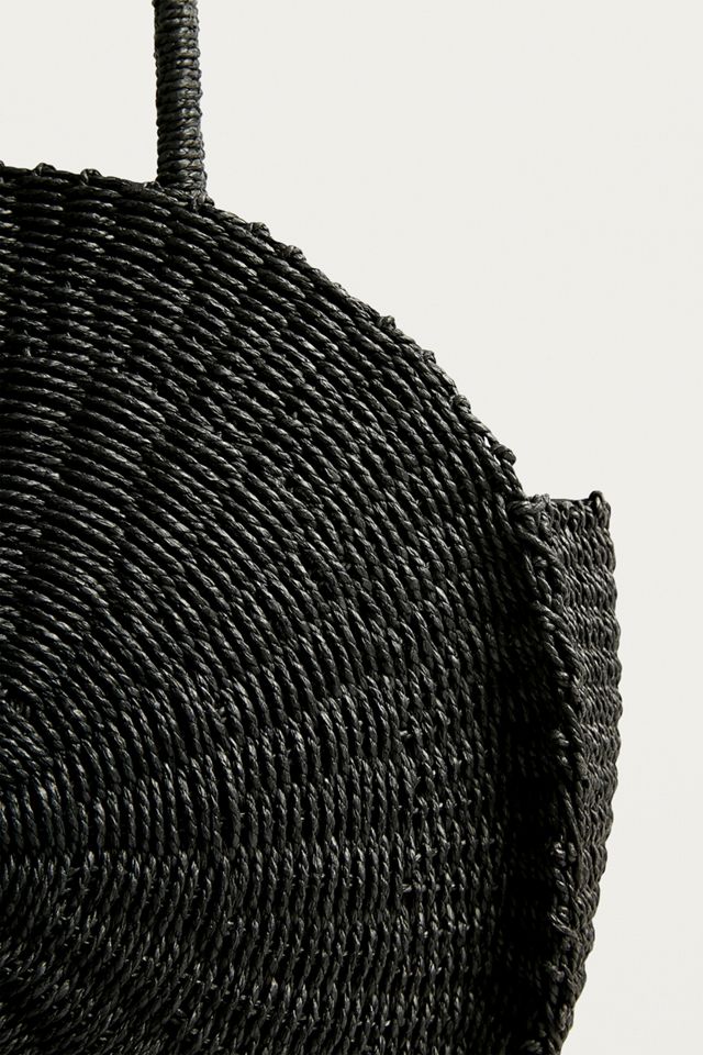 UO Round Straw Tote Bag #3