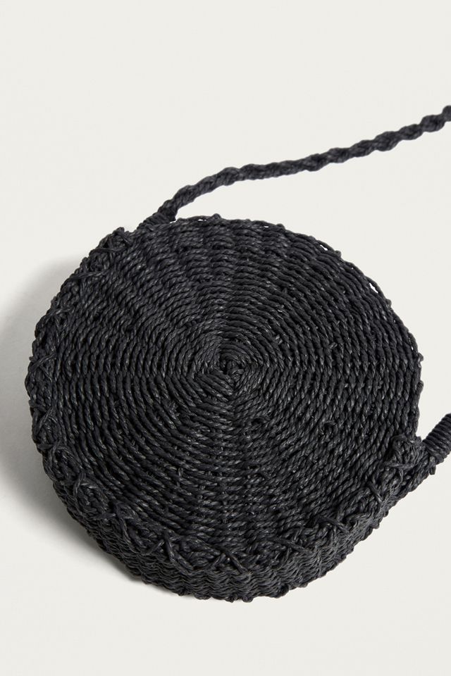Round Straw Crossbody #2