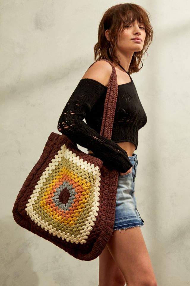 UO Large Woven Tote Bag | Urban Outfitters UK
