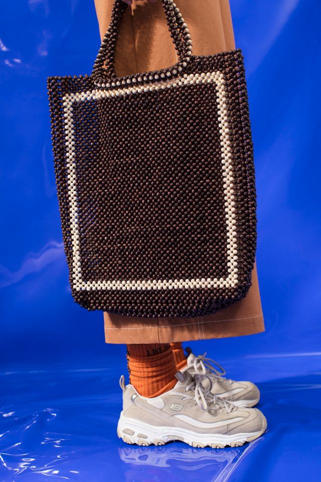 LF Markey Beaded Tote Bag #1