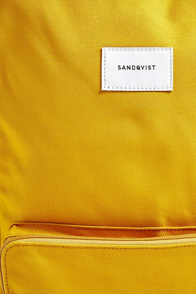 Sandqvist Kim Yellow Backpack #2