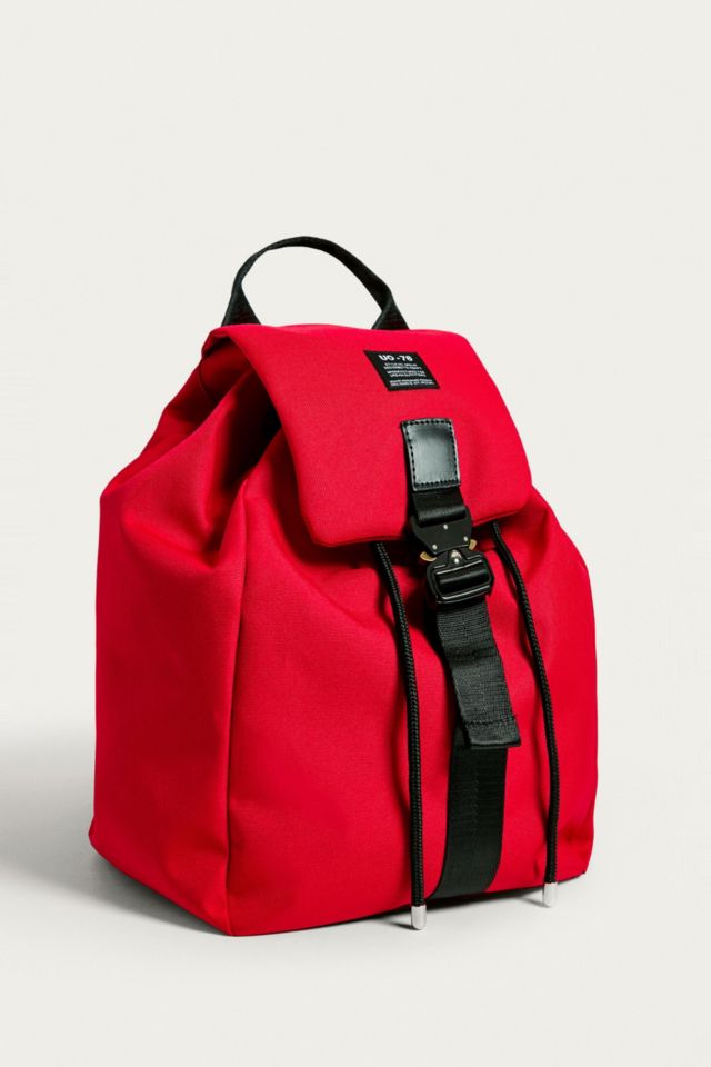 UO Orange Hiking Buckle Backpack Urban Outfitters UK