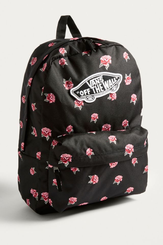 Vans realm cheap black rose