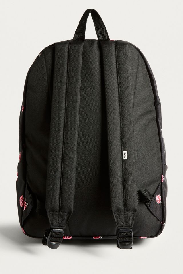Vans Realm Rose Black Backpack #4