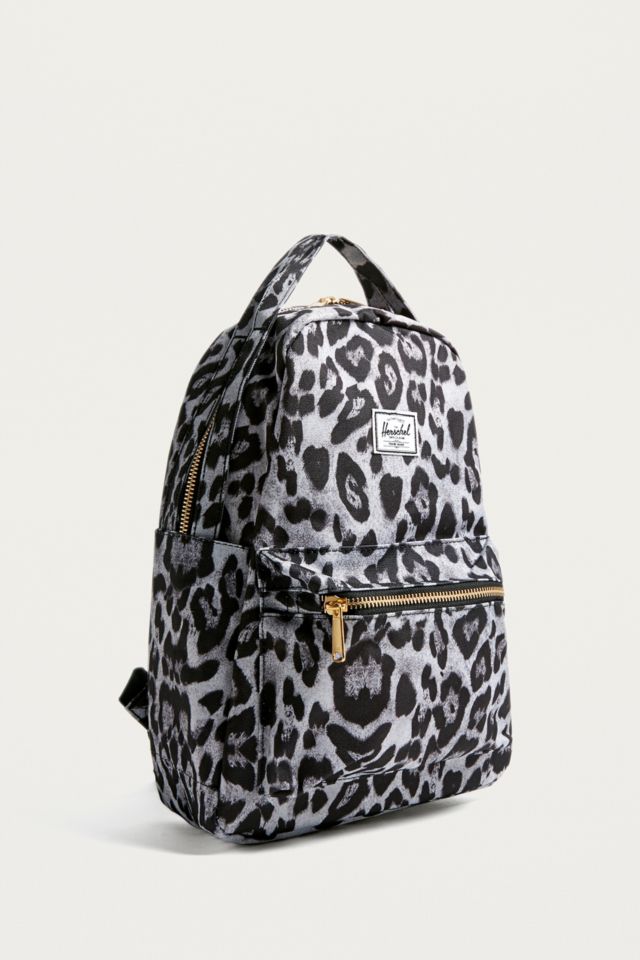 Herschel snow best sale leopard backpack