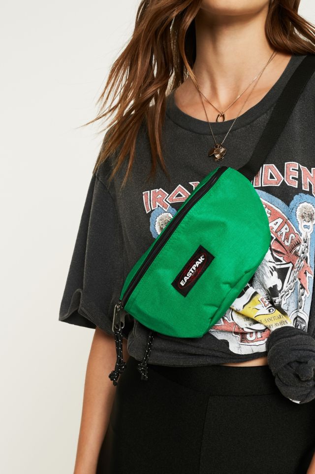 Getand noot klant Eastpak Springer Delicate Parrot Green Bum Bag | Urban Outfitters UK