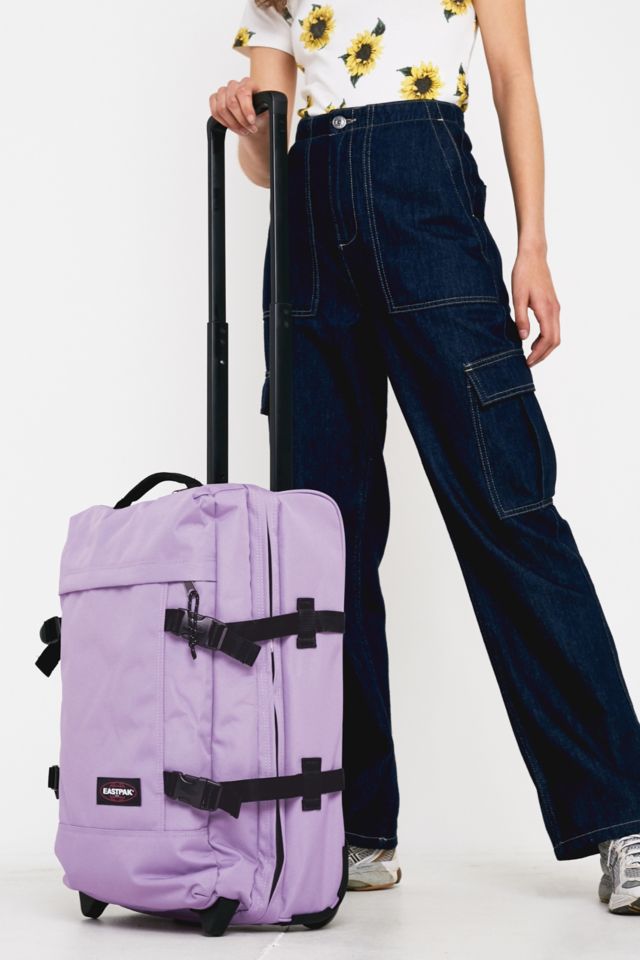 Eastpak Tranverz Small Pink Suitcase With Wheels