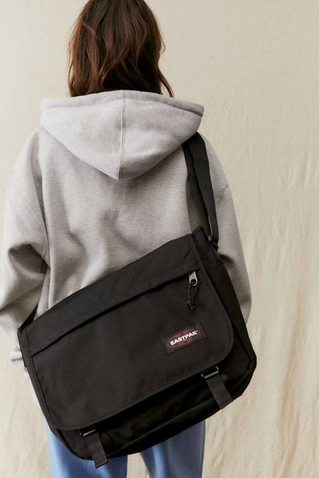 Eastpak Black Delegate Messenger | Urban Outfitters UK