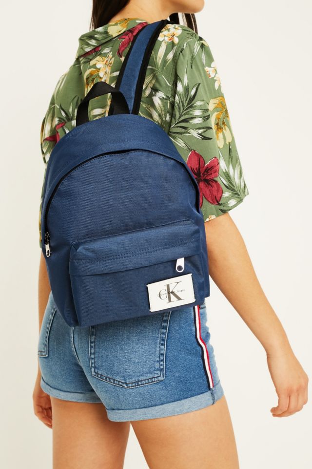 Calvin klein outlet backpack blue