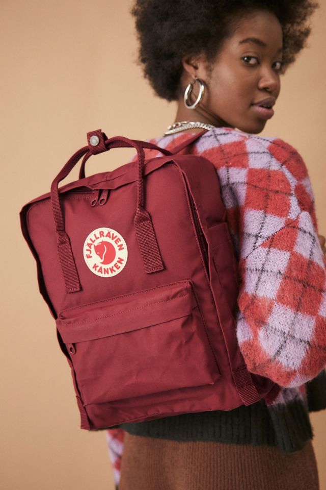 contant geld Vochtig verkouden worden Fjallraven Kanken Ox Red Backpack | Urban Outfitters UK